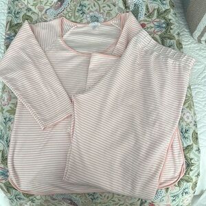 LAKE Pima Long Sleeve, Long Pant Pajama Set